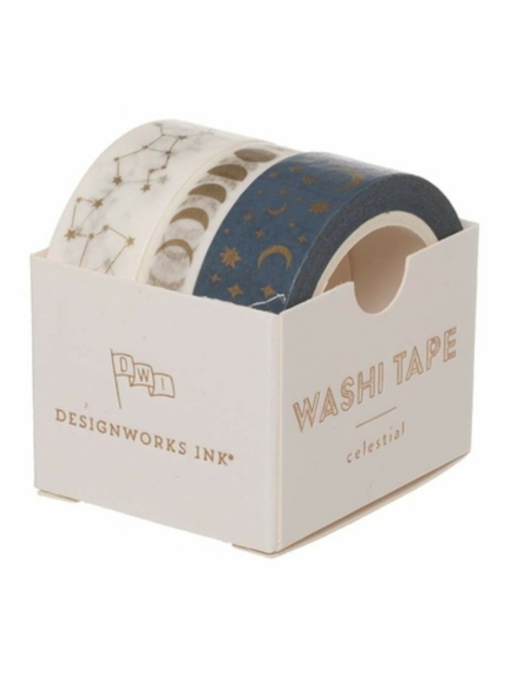 ✨ Celestial Washi Tapes ✨ Set of 3 🌜 DesignWorks Ink 🌛 Astronomy Moon Phase
